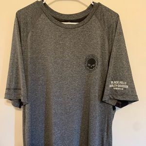 Men’s gray Harley-Davidson shirt
